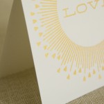 Etsy screen printed card