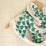 screen printed scarf