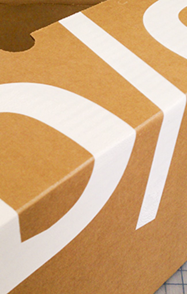 screen printed boxes