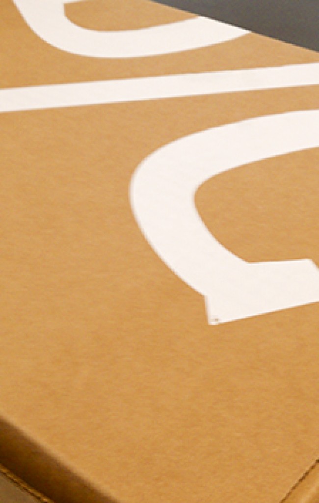 screen printed boxes