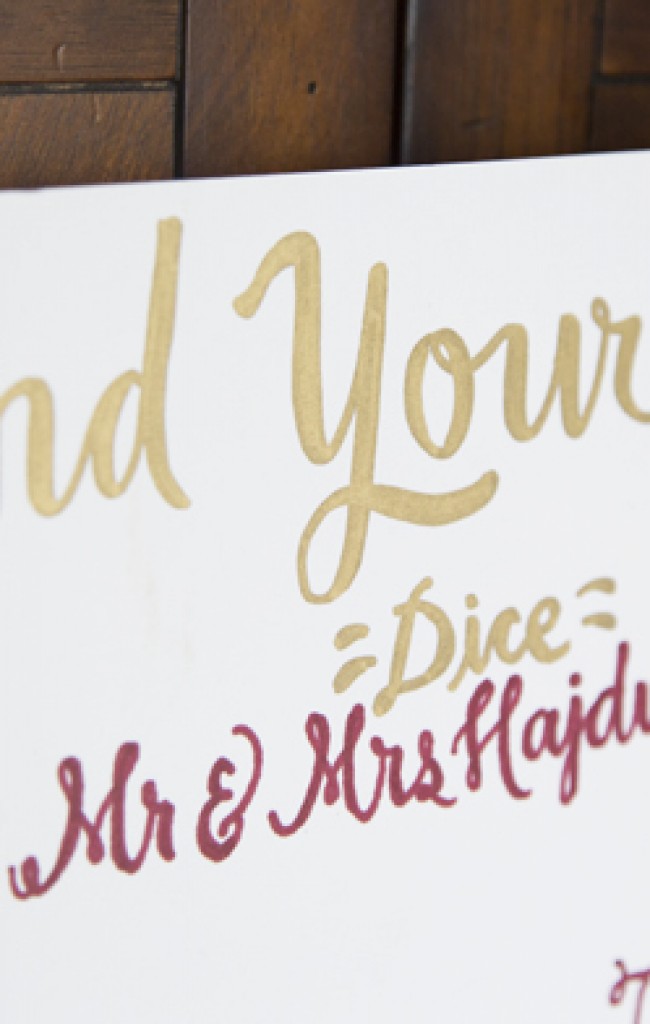 Custom Wedding Decor