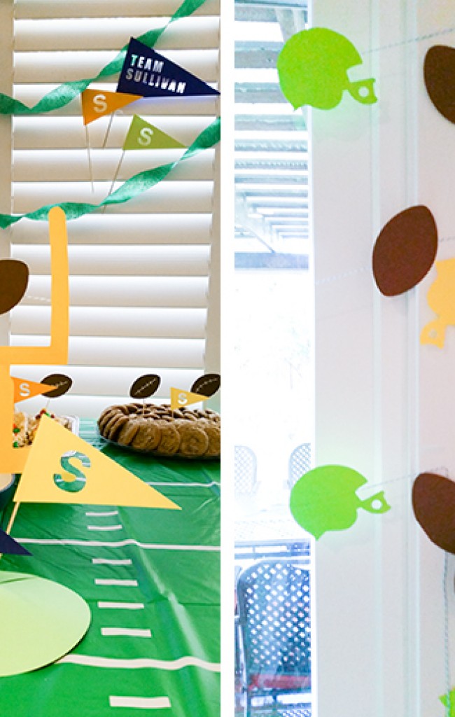 Football baby shower